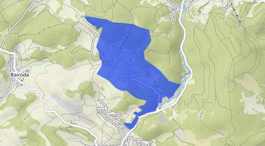 Bodenrichtwertkarte Brotterode Trusetal Laudenbach